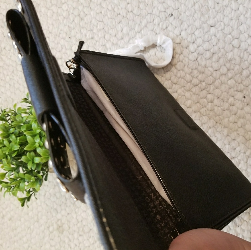 Kate Spade Eva Davies Mews Black Clutch Crossbody - Picture 5 of 8